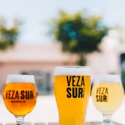 Bicchieri di birra alla spina